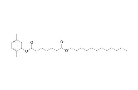 Pimelic acid, 2,5-dimethylphenyl dodecyl ester