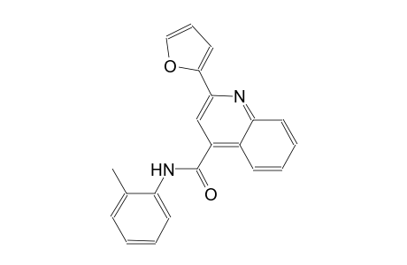 2-(2-furyl)-N-(2-methylphenyl)-4-quinolinecarboxamide