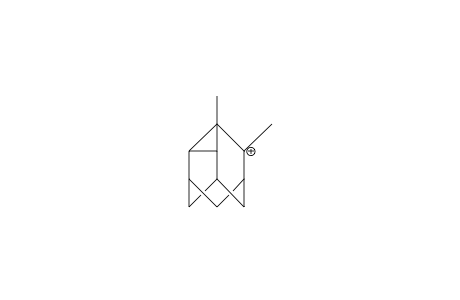 1,2-Dimethyl-8,9-dehydro-2-adamantanyl cation