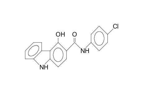 N-(4-Chloro-phenyl)-4-hydroxy-9H-carbazole-3-carboxamide