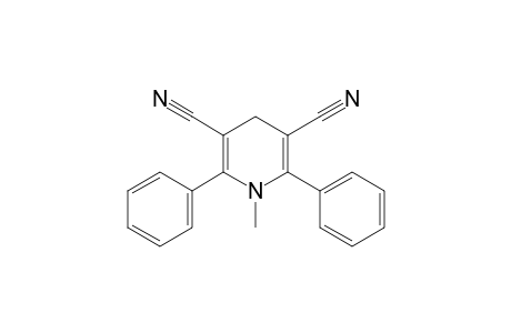 1-Methyl-2,6-diphenyl-1,4-dihydro-3,5-pyridinedicarbonitrile