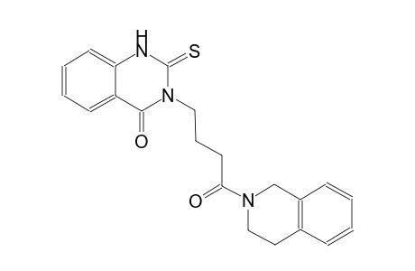 4(1H)-quinazolinone, 3-[4-(3,4-dihydro-2(1H)-isoquinolinyl)-4-oxobutyl]-2,3-dihydro-2-thioxo-