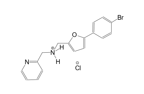 [5-(4-bromophenyl)-2-furyl]-N-(2-pyridinylmethyl)methanaminium chloride