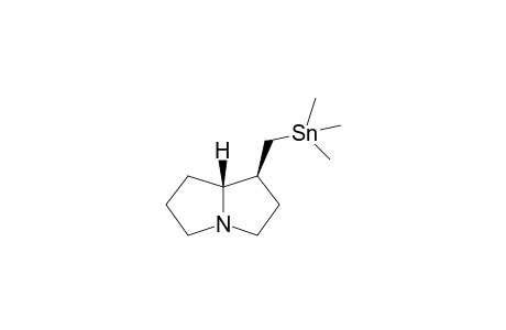 (1S,8R)-1-(Trimethylstannylmethyl)hexahydro-1H-pyrrolizine