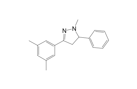 3-(3,5-Dimethylphenyl)-1-methyl-5-phenyl-4,5-dihydro-1H-pyrazole