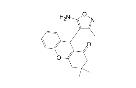 9-(5-Amino-3-methylisoxazol-4-yl)-3,3-dimethyl-2,3,4,9-tetrahydro-1H-xanthen-1-one