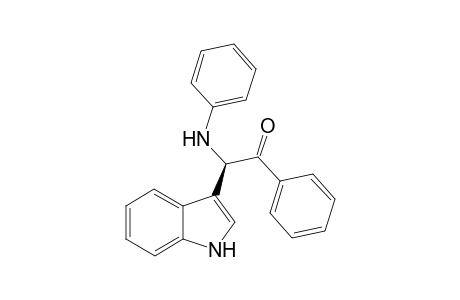 2-(1H-Indol-3-yl)-1-phenyl-2-(phenylamino)ethanone