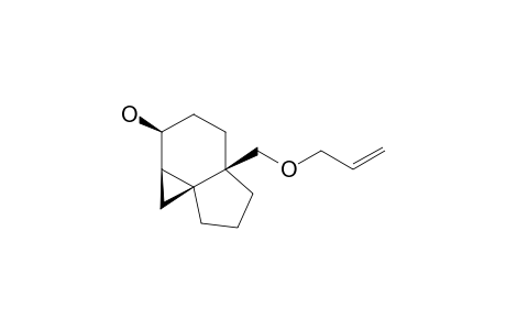 (1aR*,2S*,4aR*,7aS*)-4a-(Allyloxymethyl)-octahydro-1H-cyclopropa[d]inden-2-ol