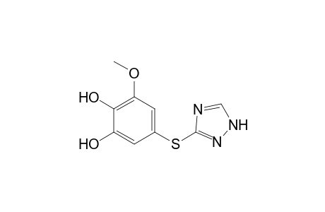 5-(1H-1,2,4-Triazol-3-ylthio)-3-methoxybenzen-1,2-diol