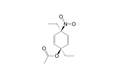 Z-1,4-DIETHYL-4-NITRO-CYCLOHEXA-2,5-DIENYL-ACETATE