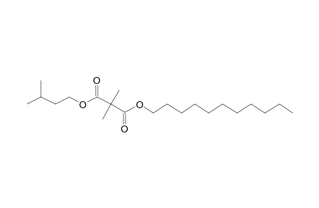 Dimethylmalonic acid, 3-methylbutyl undecyl ester