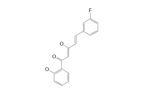 3-HYDROXY-1-(2-HYDROXYPHENYL)-5-(3-FLUOROPHENYL)-2,4-PENTADIEN-1-ONE