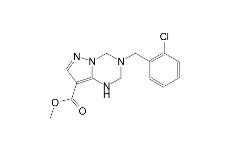 pyrazolo[1,5-a][1,3,5]triazine-8-carboxylic acid, 3-[(2-chlorophenyl)methyl]-1,2,3,4-tetrahydro-, methyl ester