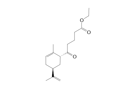 trans-Carvyl .gamma.(ethoxycarbonyl)propyl ketone