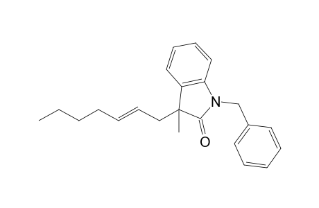 N-Benzyl-3-[(E)-hept-2'-enyl]-3-methyloxindole