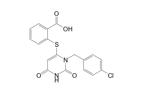 1-(4-Chlorobenzyl)-6-(o-carboxyphenylthio)uracil