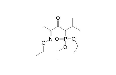 Diethyl 3-(ethoxyimino)-1-isopropyl-2-oxobutylphosphonate