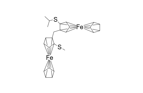 (Sp)-[2-(Isopropylsulfanyl)ferrocenyl]-(Sp)-[2-(methylsulfanyl)ferrocenyl]methane