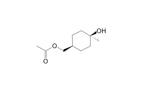 cis-(4-Hydroxy-4-methylcyclohexyl)methyl acetate