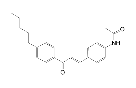 acetamide, N-[4-[(1E)-3-oxo-3-(4-pentylphenyl)-1-propenyl]phenyl]-