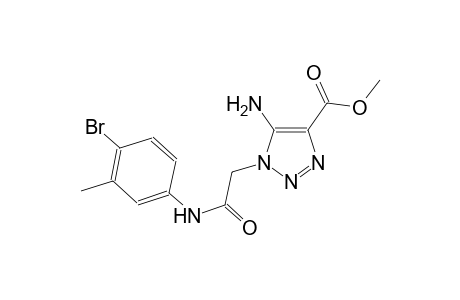 methyl 5-amino-1-[2-(4-bromo-3-methylanilino)-2-oxoethyl]-1H-1,2,3-triazole-4-carboxylate