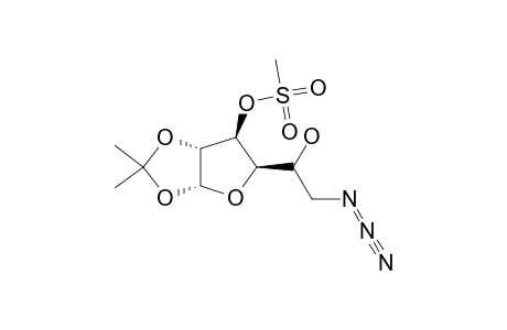 6-AZIDO-6-DEOXY-1,2-0-ISOPROPYLIDENE-3-O-METHANESULFONYL-ALPHA-D-GLUCOFURANOSE