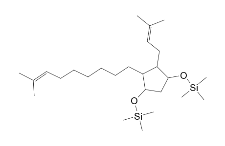 Silane, [[4-(3-methyl-2-butenyl)-5-(8-methyl-7-nonenyl)-1,3-cyclopentanediyl]bis(oxy)]bis[trimethyl-