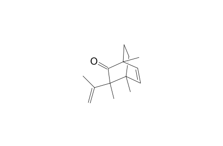 (1RS,3SR,4SR)-1,3,4-trimethyl-3-(prop-2'-enyl)bicyclo[2.2.2]oct-5-ene-2-one