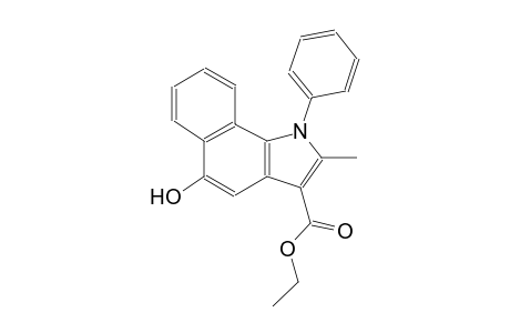 ethyl 5-hydroxy-2-methyl-1-phenyl-1H-benzo[g]indole-3-carboxylate