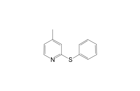 4-Methyl-2-(phenylthio)pyridine