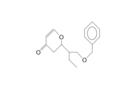 (2R,1'S)-2-(1-[Benzyloxy-methyl]-propyl)-2,3-dihydro-4H-pyran-4-one