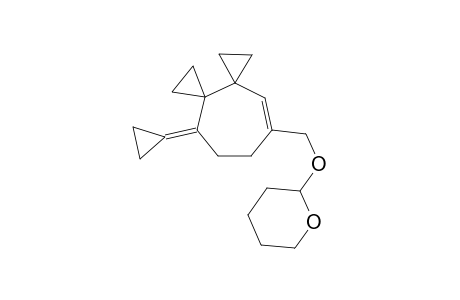 2-(11-Cyclopropylidenedispiro[2.0.2.5]undec-7-en-8-ylmethoxy)tetrahydropyran