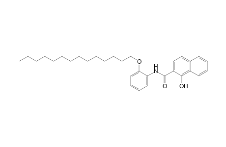 2-Naphthalenecarboxamide, 1-hydroxy-N-[2-(tetradecyloxy)phenyl]-