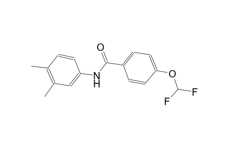 4-(difluoromethoxy)-N-(3,4-dimethylphenyl)benzamide