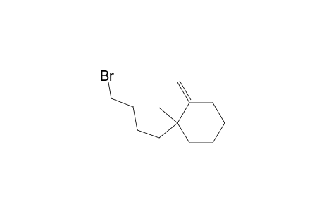 1-(4-bromanylbutyl)-1-methyl-2-methylidene-cyclohexane