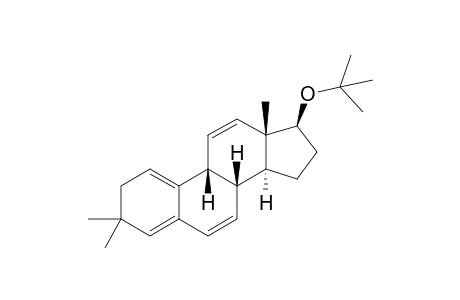 17.beta.-(t-Butoxy)-3,3-dimethyl-9.beta.-estra-1(10),4,6,11-tetraene