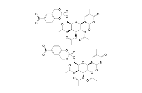 5-NITRO-CYCLOSAL-[(2',3',4'-TRI-O-ACETYL-BETA-D-GALACTOPYRANOSIDE)-THYMINE-6']-PHOSPHATE