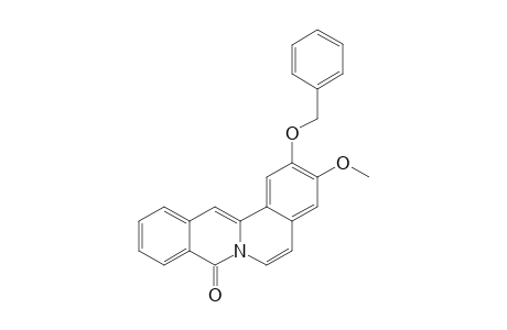 2-BENZYLOXY-3-METHOXY-8H-DIBENZO-[A,G]-8-CHINOLIZINONE