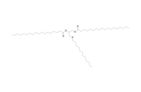 Octadecanoic acid, 1-[(dodecyloxy)methyl]-1,2-ethanediyl ester