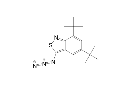 7-Azido-2,4-di-tert-butyl-8,9-thiazabicyclo[4.3.0]nona-2,4,6,9-tetraene