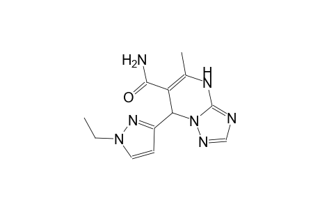 7-(1-ethyl-1H-pyrazol-3-yl)-5-methyl-4,7-dihydro[1,2,4]triazolo[1,5-a]pyrimidine-6-carboxamide