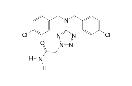 5-[bis(p-chlorobenzyl)amino]-2H-tetrazole-2-acetamide