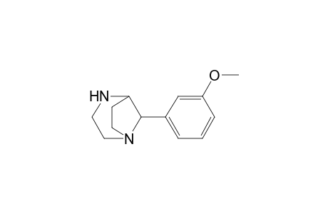 8-(m-methoxyphenyl)-1,4-diazabicyclo(3.2.1)octane