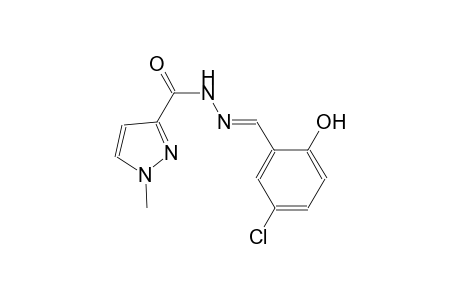N'-[(E)-(5-chloro-2-hydroxyphenyl)methylidene]-1-methyl-1H-pyrazole-3-carbohydrazide