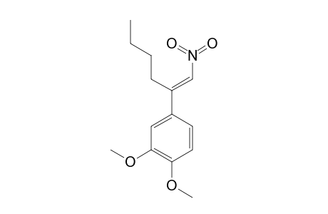 (E)-1-NITRO-2-(3',4'-DIMETHOXY-PHENYL)-1-HEXENE