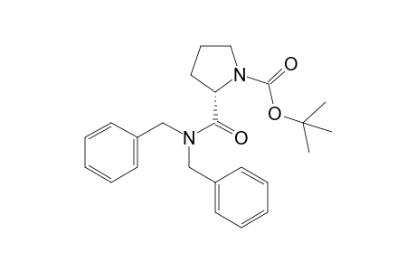 (S)-N,N-Dibenzyl-1-(tert-butoxycarbonyl)-2-pyrrolidinecarboxamide