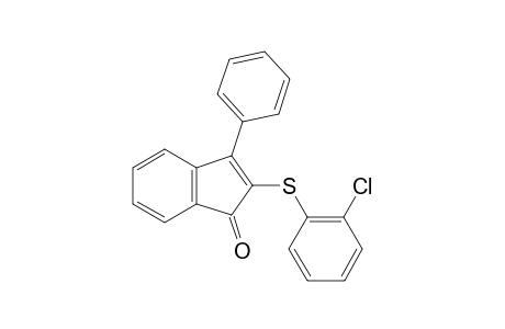 2-(2-chlorophenylthio)-3-phenylindenone