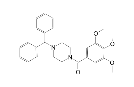 1-benzhydryl-4-(3,4,5-trimethoxybenzoyl)piperazine