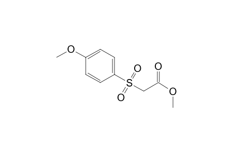 2-(4-Methoxyphenyl)sulfonylacetic acid methyl ester