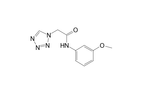 1H-1,2,3,4-Tetrazole-1-acetamide, N-(3-methoxyphenyl)-